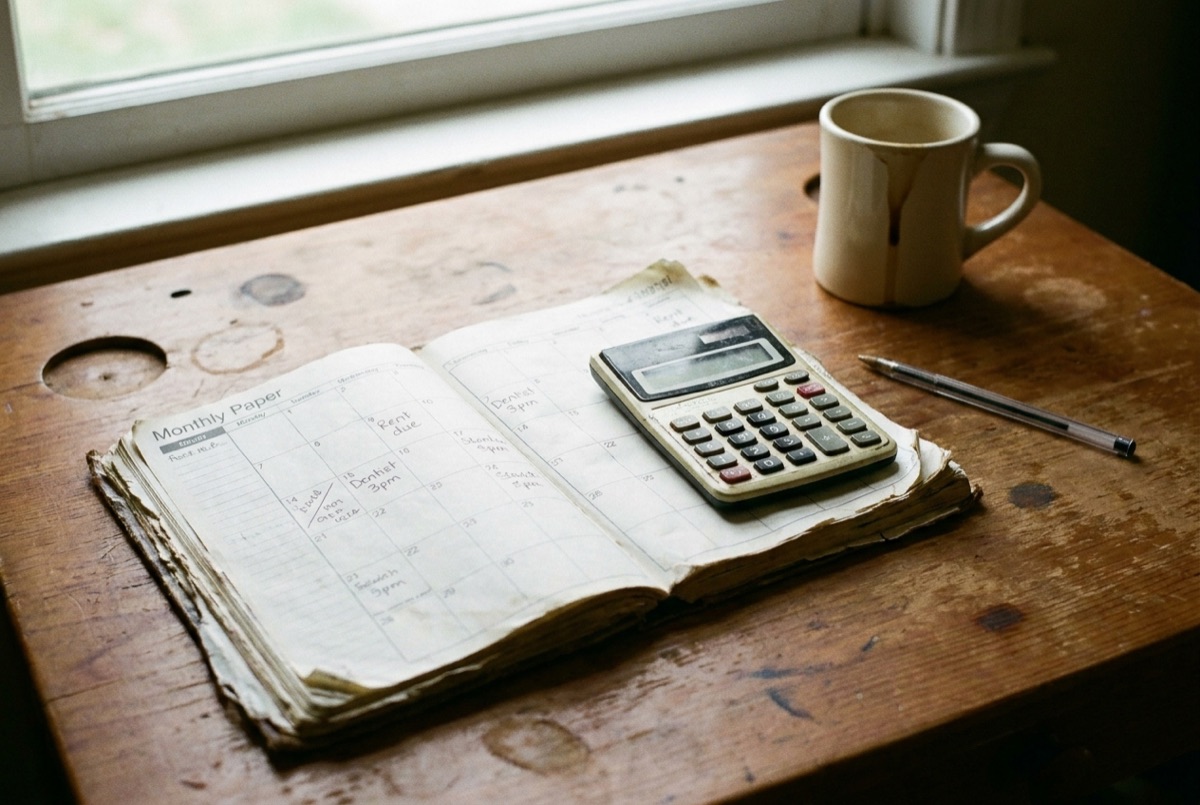 A calculator and monthly planner, the transparent per-session billing Lily’s Tutoring Services uses for Maryland families